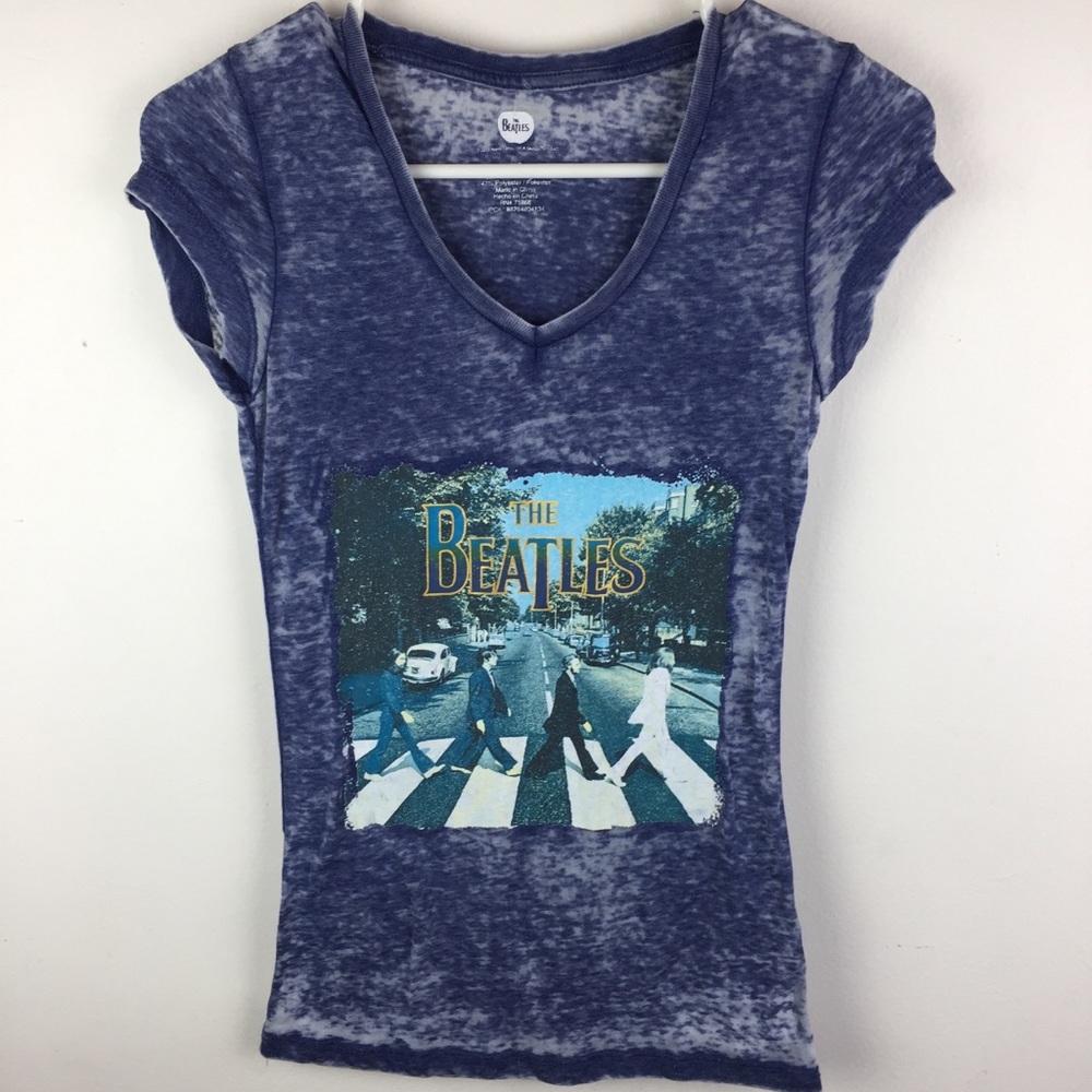 BEATLES Burnout T-Shirt